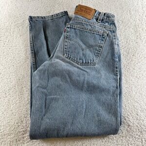 Vintage‎ Levis 560 Jeans Mens 33x31 Tag (30x31 Fit) Loose Tapered Light Made USA